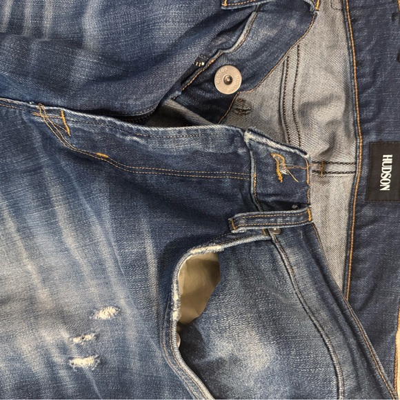 Hudson Byron men’s 33 distressed jeans - Picture 4 of 6